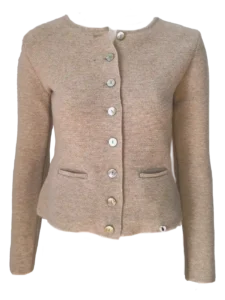 Strickjacke MONA für Damen in Beige – Ansicht 4
