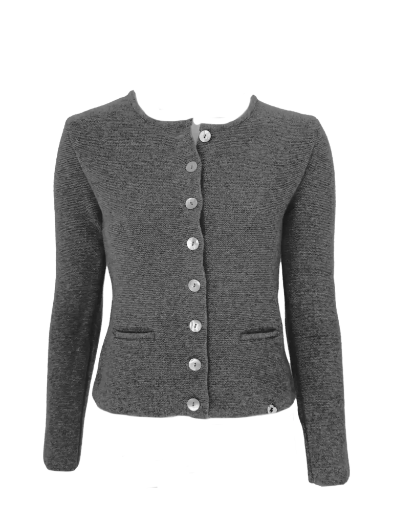 Strickjacke MONA für Damen in Grau – Ansicht 3