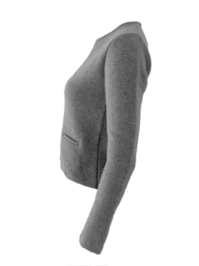 Strickjacke MONA für Damen in Grau – Ansicht 2