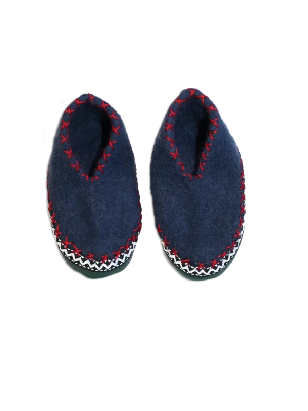 Hüttenschuhe KINDER in Blau
