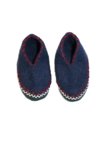 Hüttenschuhe MINI in Blau