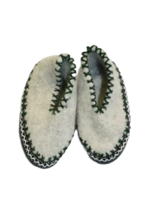 Hüttenschuhe MINI in Grau