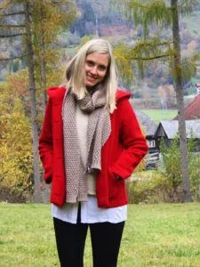 Kapuzenjacke KULM für Damen in Rot