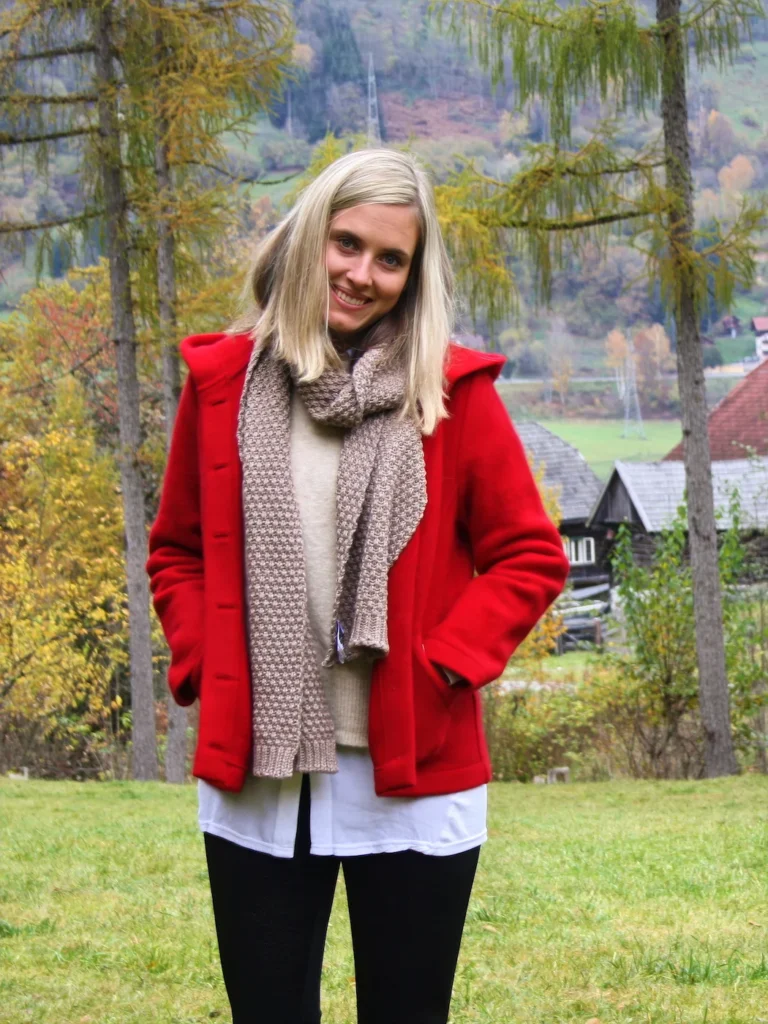 Kapuzenjacke KULM für Damen in Rot