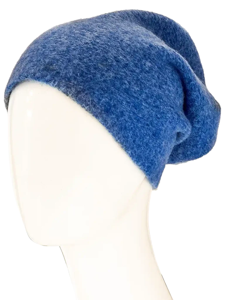Long Beanie Gini in Blaumele
