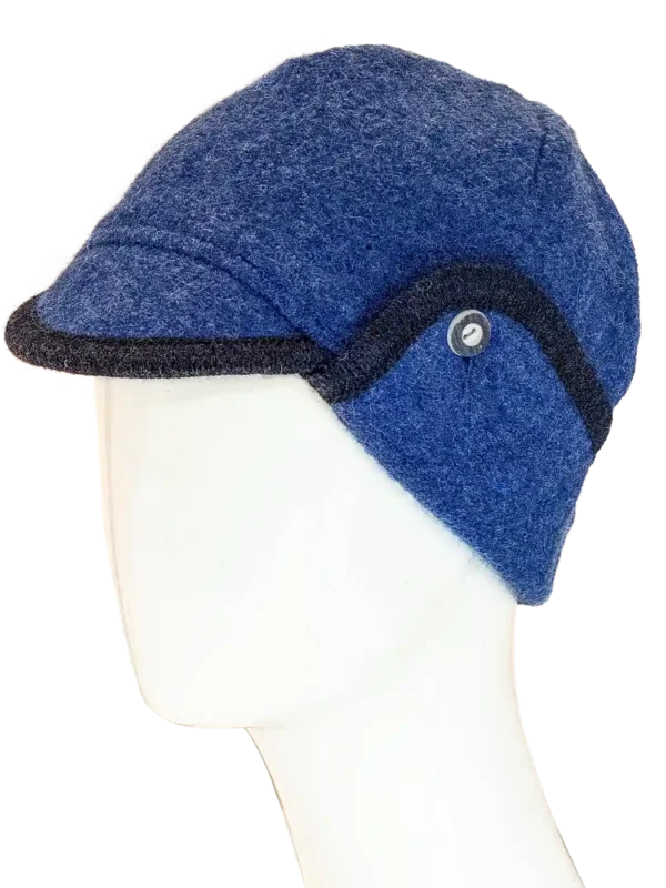Walkkappe Pirsch in Jeansblau/Grau